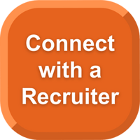 "Connect with a Recruiter" clickable button