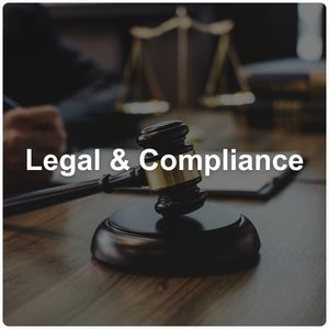 "Legal & Compliance" clickable button